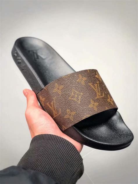 louis vuitton fake slides